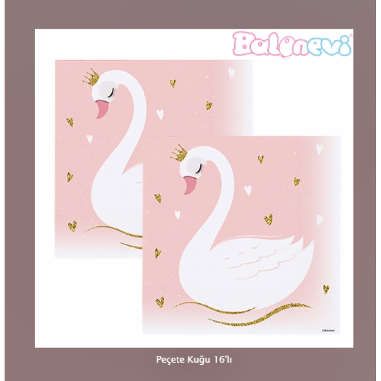 Peçete Kuğu 16'lı