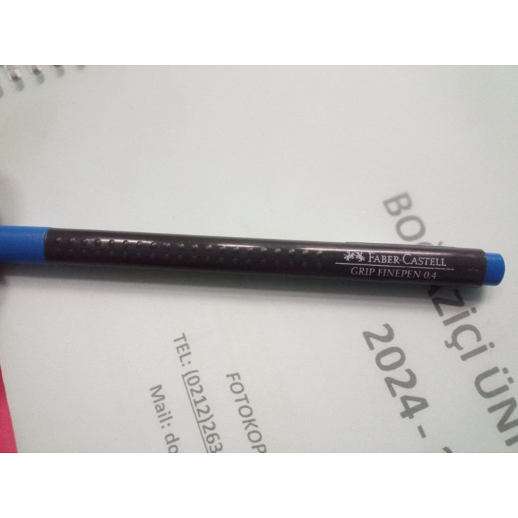 FABER GRİP FİNEPEN 0,4 MM MAVİ 10 LU