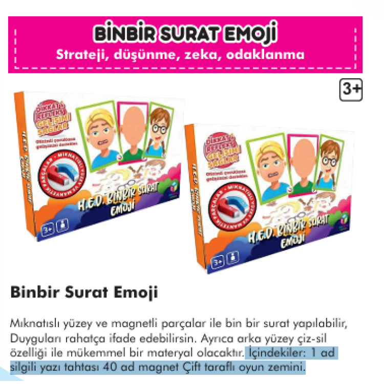 BİNBİR SURAT EMOJİ