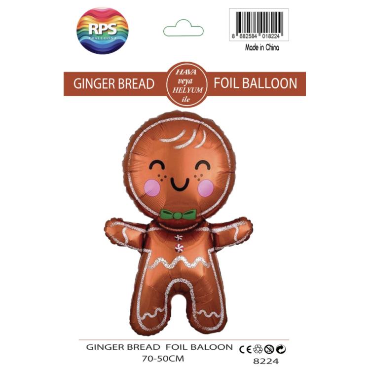 Kurabiye Adam Folyo Balon 8224 70X50CM