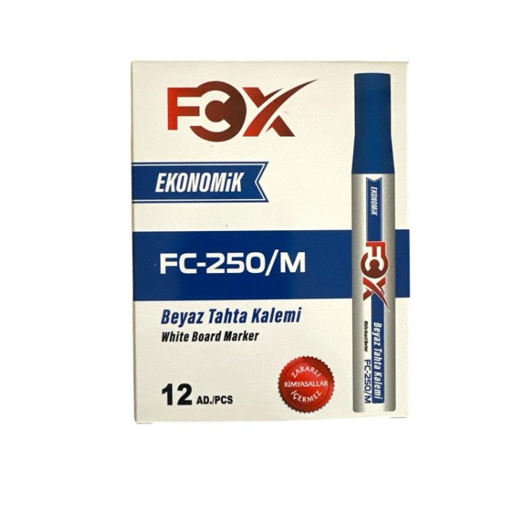 FCX FC-250/M TAHTA KALEMİ MAVİ 12'Lİ