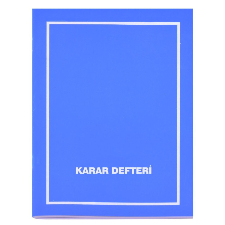GÜLPAŞ 116 KARAR DEFTERİ PP KAPAK 40YP. 21X30