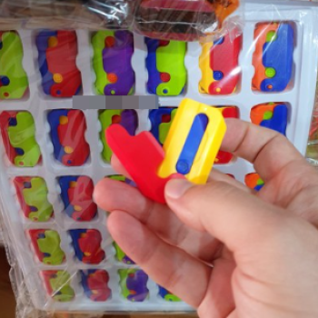 NEON RENKLİ KEYRAMBİT (KARAMBİT) 30LU  NEON RENKLİ KEYRAMBİT (KARAMBİT) 30LU