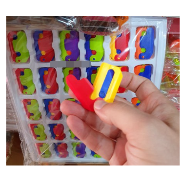 NEON RENKLİ KEYRAMBİT (KARAMBİT) 30LU