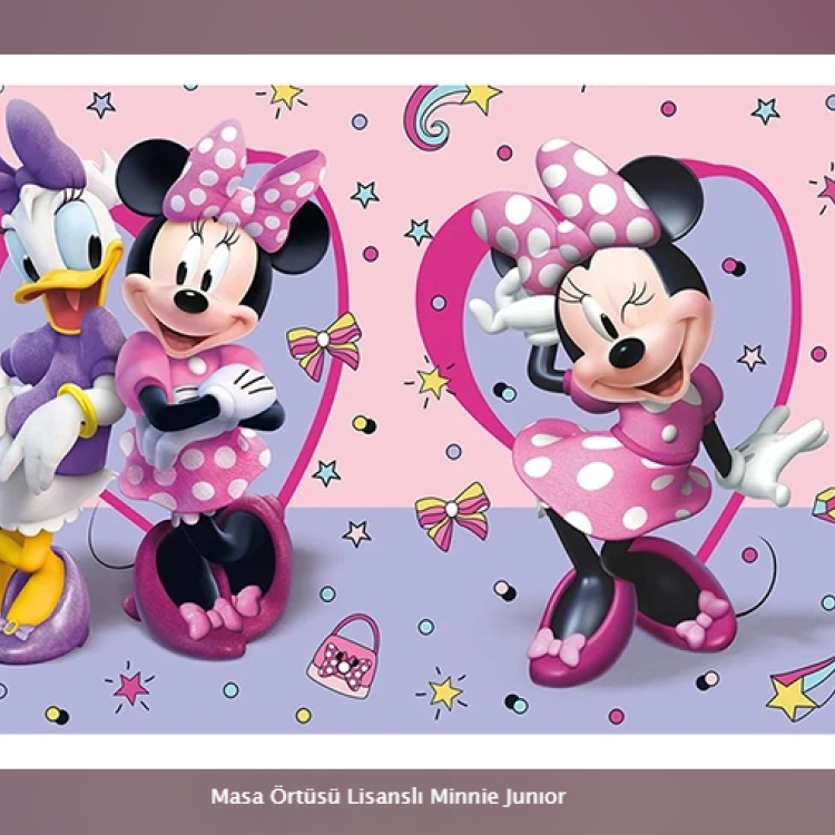 Masa Örtüsü Lisanslı Minnie Junıor