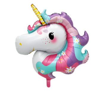 HİPPİE UNİCORN FOLYO BALON 7203 107X86CM HELYUM HİPPİE UNİCORN FOLYO BALON 7203 107X86CM HELYUM