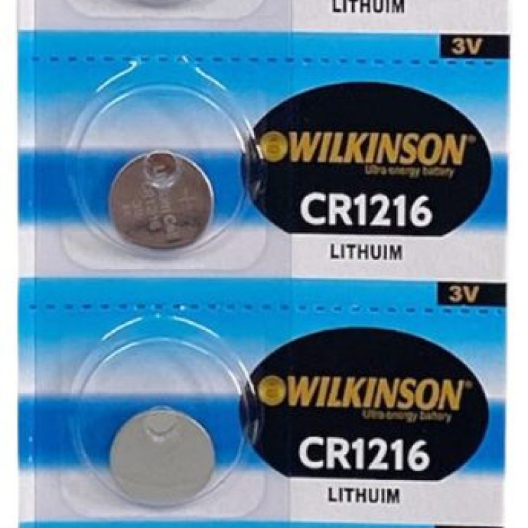 WILKINSON CR1216 LITHUIM PİL 5'Lİ*20 WILKINSON CR1216 LITHUIM PİL 5'Lİ*20