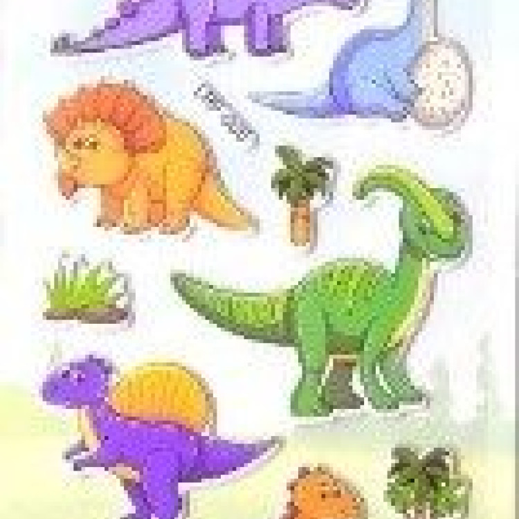 DİNOZOR SERİSİ KABARTMA STICKER DİNOZOR SERİSİ KABARTMA STICKER