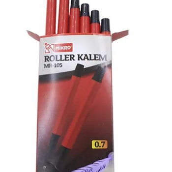 MİKRO MR-105 ROLLER KALEM KIRMIZI 0.7MM 12'Lİ -imza MİKRO MR-105 ROLLER KALEM KIRMIZI 0.7MM 12'Lİ -imza