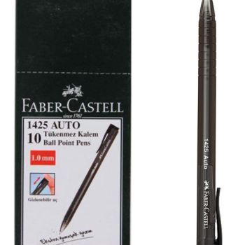 FABER 1425 AUTO TÜKENMEZ KALEM SİYAH 10 LU FABER 1425 AUTO TÜKENMEZ KALEM SİYAH 10 LU