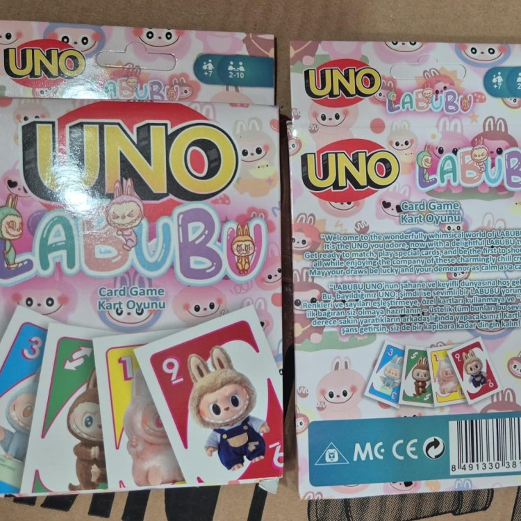 UNO OYUN KARTI LABUBU