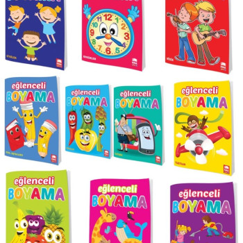 EMA ÇOCUK 1-10 EĞLENCELİ BOYAMA KİTABI *100 EMA ÇOCUK 1-10 EĞLENCELİ BOYAMA KİTABI *100
