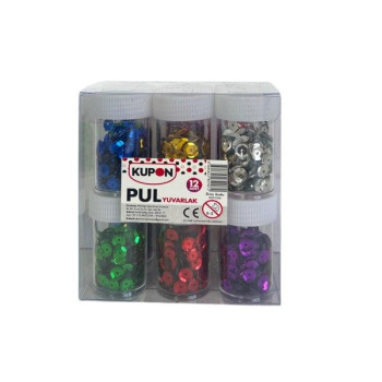 KUPON KEP-204 PUL YUVARLAK 12'Lİ KUPON KEP-204 PUL YUVARLAK 12'Lİ