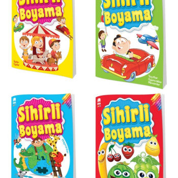 EMA SİHİRLİ BOYAMA KİTABI *40 #2 EMA SİHİRLİ BOYAMA KİTABI *40 #2