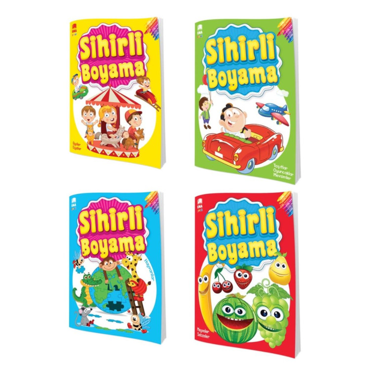 EMA SİHİRLİ BOYAMA KİTABI *40