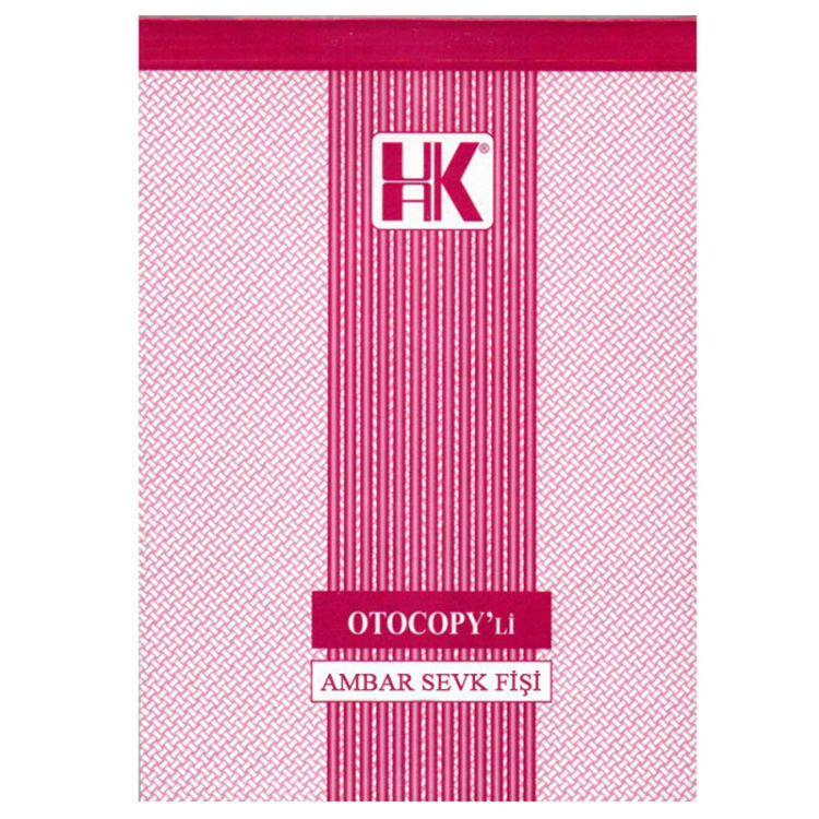 ULAŞ AMBAR SEVK FİŞİ  2 NÜSHA OTOCOPİLİ