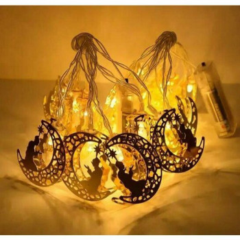 RAMAZAN KUTULU METAL LED HİLAL DUA (03)