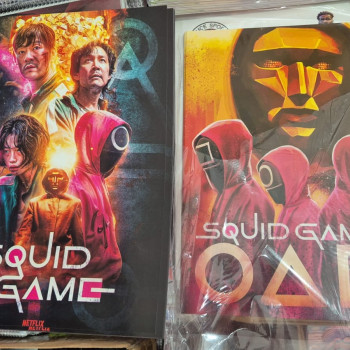 SQUİD GAME 25X35 POSTER 10LU SQUİD GAME 25X35 POSTER 10LU