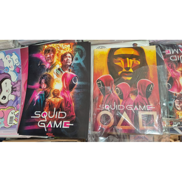 SQUİD GAME 25X35 POSTER 10LU