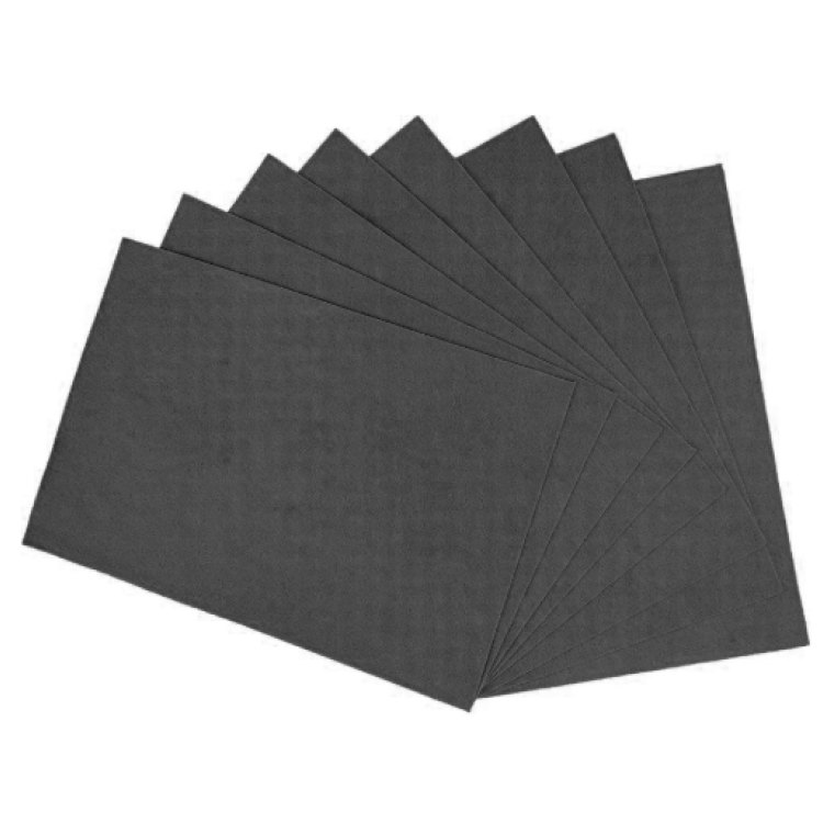 50x70 Okul Keçe Tabaka 10lu -Siyah-
