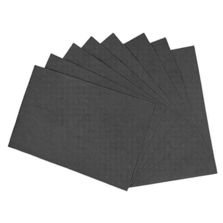 50x70 Okul Keçe Tabaka 10lu -Siyah-