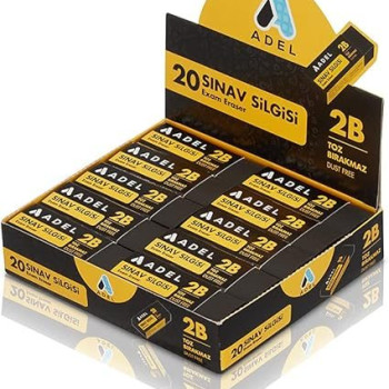 ADEL 2B SINAV SİLGİSİ DUST-FREE 20 Lİ ADEL 2B SINAV SİLGİSİ DUST-FREE 20 Lİ