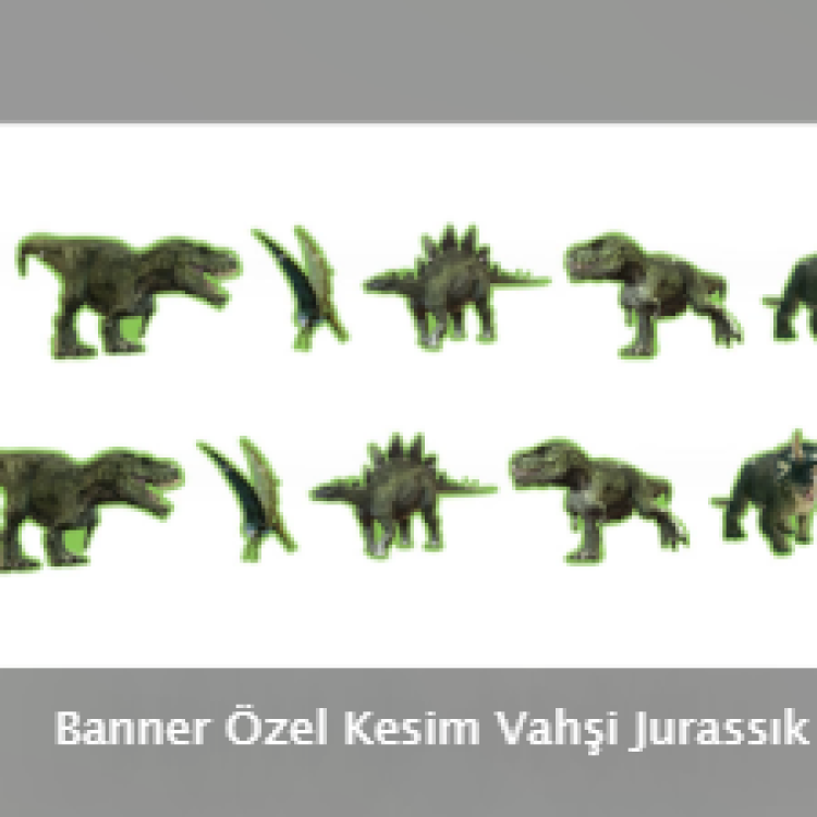 Banner Özel Kesim Vahşi Jurassık