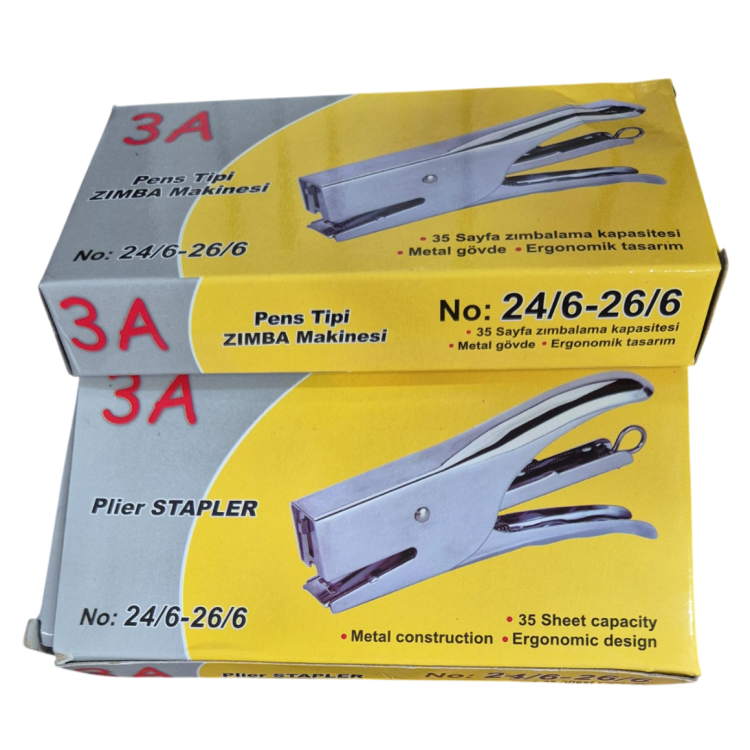 3A NO:24/6-26/6 PENS TİPİ ZIMBA MAKİNASI ORTA BOY