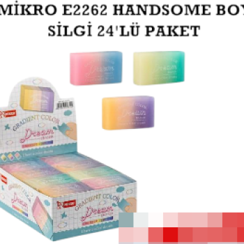 MİKRO E2379 GRADİENT COLOR SİLGİ (BOX24) MİKRO E2379 GRADİENT COLOR SİLGİ (BOX24)