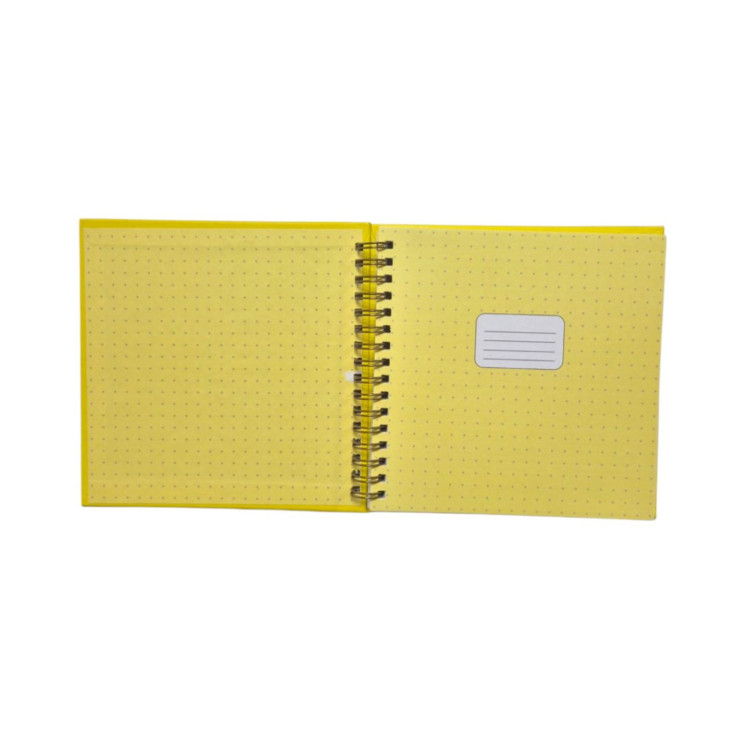 SEVEN SVN-457 RUNOTE 09-09 15X15 KARELİ DEFTER SARI 80 yp