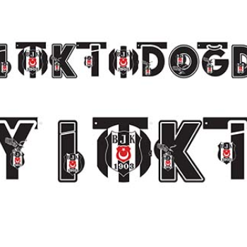 Banner Lisanslı İyi Ki Doğdun Beşiktaş Banner Lisanslı İyi Ki Doğdun Beşiktaş