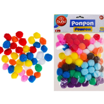 BUBU PON002 2CM PONPON 12Lİ BUBU PON002 2CM PONPON 12Lİ