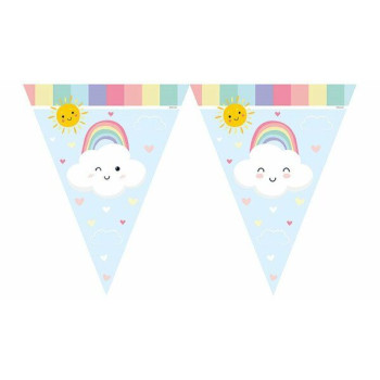 B.E. LİSANSLI GÖKKUŞAĞI BULUT BAYRAK SET