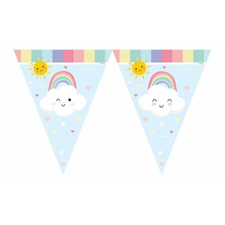 B.E. LİSANSLI GÖKKUŞAĞI BULUT BAYRAK SET