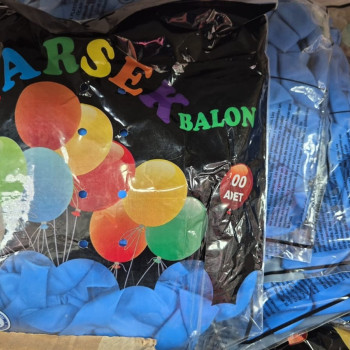 PARSEK 12İNC BALON MAVİ 100LÜ