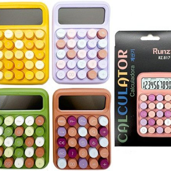 RUNZON RZ-817A+ RENKLİ HESAP MAKİNESİ*120 RUNZON RZ-817A+ RENKLİ HESAP MAKİNESİ*120