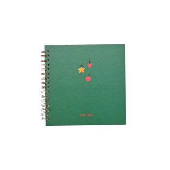 SEVEN SVN-457 03-11 RUNOTE 15X15 KARELİ DEFTER KOYU YEŞİL 80 yp
