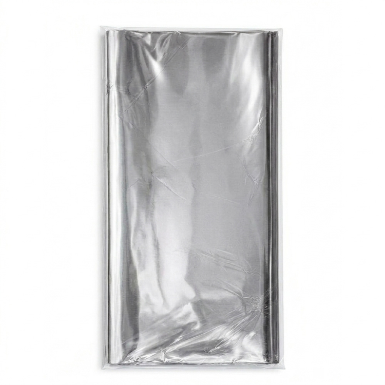 Metalize Tabaka Tekrenk 100lü 70x100 -Gümüş-