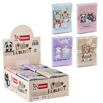MİKRO NT-102 CUTE CATS NOT DEFTERİ 24'LÜ #2 MİKRO NT-102 CUTE CATS NOT DEFTERİ 24'LÜ #2