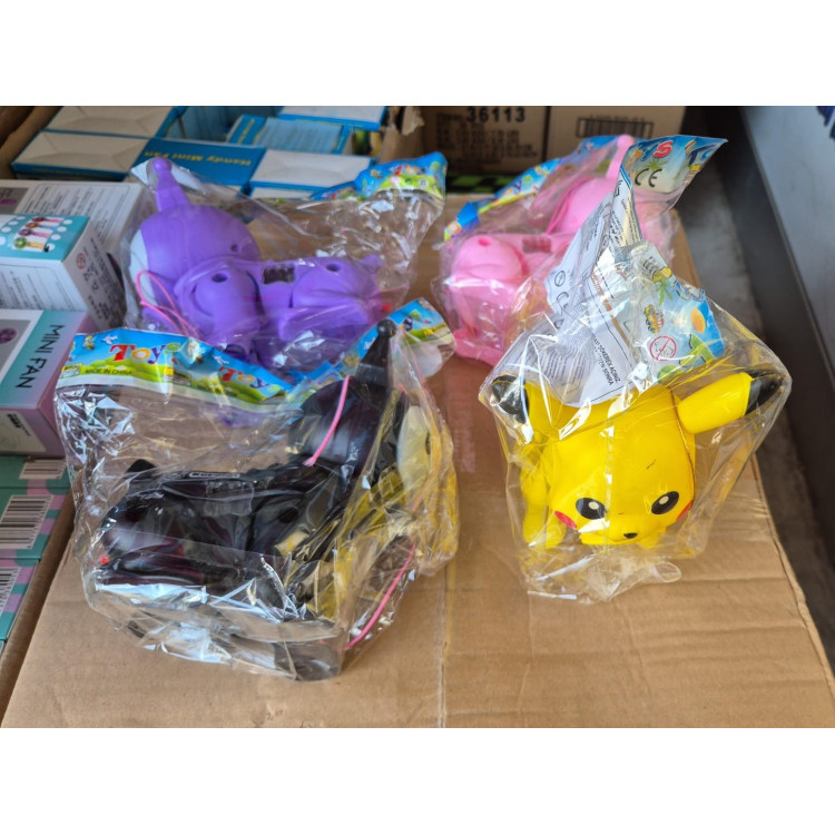 KUROMİ PİİLİ IŞIKLI OYUNCAK 4 FARKLI RENK