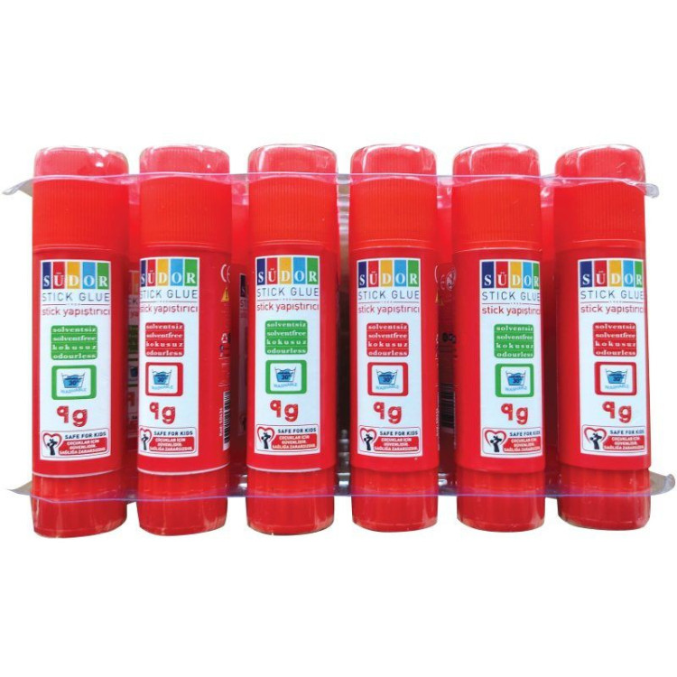 SÜDOR SD434 9GR STİCK YAPIŞTIRICI 24'LÜ