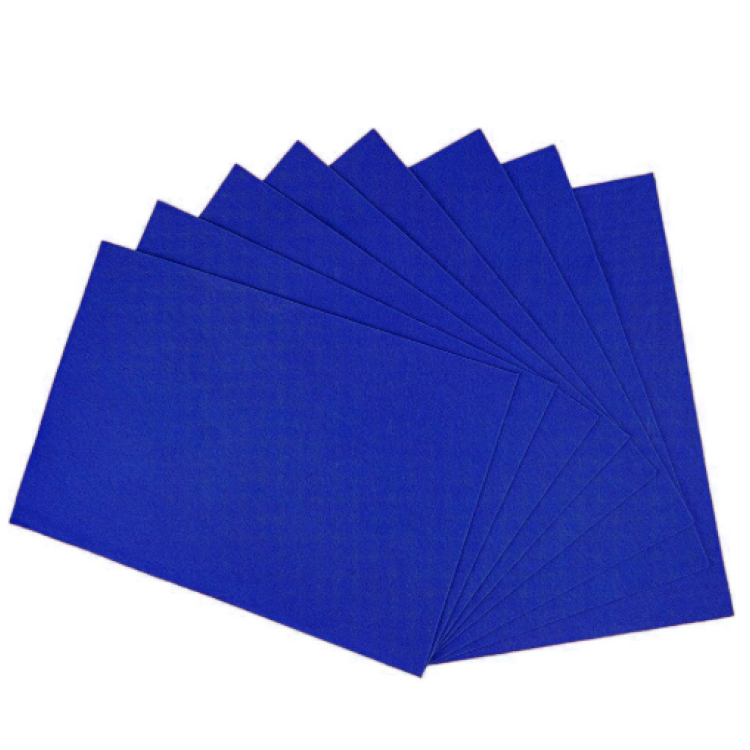 50x70 Okul Keçe Tabaka 10lu -Lacivert-