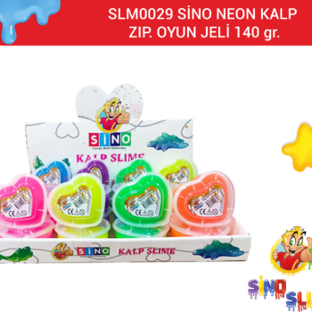 SİNO SLM-0029 KALP OYUN JELİ 140GR SLİME (BOX24) SİNO SLM-0029 KALP OYUN JELİ 140GR SLİME (BOX24)