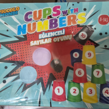 CUP NUMBERS BARDAK OYUNU AKIL  CUP NUMBERS BARDAK OYUNU AKIL