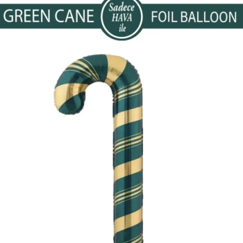 Yeşil Gold Baston Folyo Balon 8309 73X36CM Yeşil Gold Baston Folyo Balon 8309 73X36CM