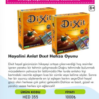 HAYALİNİ ANLAT DIXIT HAFIZA OYUNU HAYALİNİ ANLAT DIXIT HAFIZA OYUNU