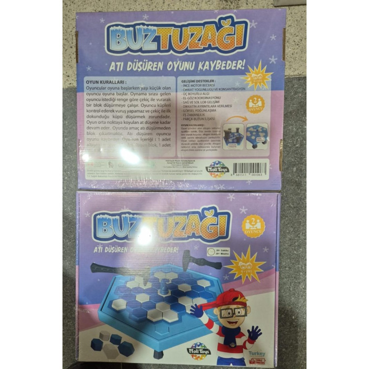 MALİ TOYS BUZ TUZAĞI AKIL OYUNU KUTULU MALİ TOYS BUZ TUZAĞI AKIL OYUNU KUTULU