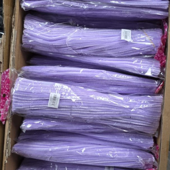 TEK RENK 30CM ŞÖNİL 100LÜ -LİLA