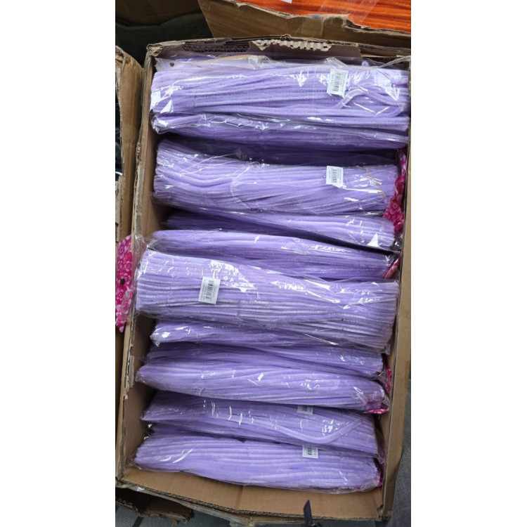 TEK RENK 30CM ŞÖNİL 100LÜ -LİLA