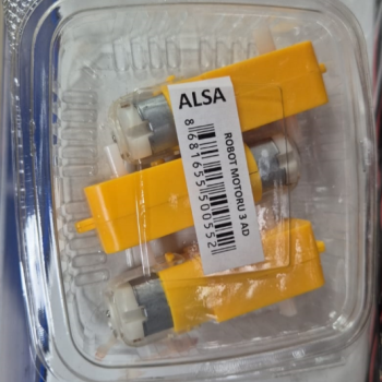 ALSA ROBOT MOTORU 3LÜ ALSA ROBOT MOTORU 3LÜ